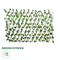 GloboStar® Artificial Garden NASTURTIUM 78498 Πτυσσόμενη Πέργκολα Τεχνητής Φυλλωσιάς - Κάθετος Κήπος Σύνθεση Ινδοκάρδαμο Μ110 x Π10 x Υ120cm (min) Μ310 x Π10 x Υ45cm (max)