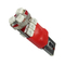GloboStar® T10 W5W 11350 Λαμπτήρας LED T10 Can Bus με 9 SMD 2.52W DC 12-16V IP20 1210 300lm 360° Πορτοκαλί
