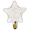 GloboStar® 99224 Λάμπα E27 DSC125 Deco Star SMD LED Copper String 2W 160 lm 320° AC 85-265V Edison Retro με Διάφανο Γυαλί Θερμό Λευκό 2700 K