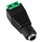 GloboStar® 70703 Βύσμα Τροφοδοσίας DC Θηλυκό - Female Jack Connector σε Κλέμα 5.5 x 2.1mm