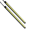 GloboStar® 81721 Σετ 2 Μπάρες Αλουμινίου DRL LED CREE COB 6W 600lm 120° DC 12V Αδιάβροχες IP65 Ψυχρό Λευκό 6000K