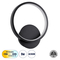 GloboStar® TED 61070 Φωτιστικό Τοίχου - Απλίκα Design LED CCT 9W 1080lm 300° AC 220-240V - Εναλλαγή Φωτισμού μέσω Διακόπτη On/Off All In One Ψυχρό 6000k+Φυσικό 4500k+Θερμό 2700k Μ20 x Π5.5 x Υ23cm - Μαύρο