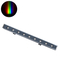 GLOBOSTAR® WASHER-NAIA 90177 Μπάρα Φωτισμού Wall Washer LED 18W 1530lm 30° DC 24V Αδιάβροχο IP65 Πολύχρωμο RGBW Dimmable DMX512 - Γκρι Ανθρακί - Μ50 x Π4 x Υ5cm - 3 Χρόνια Εγγύηση