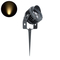 GLOBOSTAR® TREELIGHT-VINA 90357 Σποτ Φωτισμού με Αντιθαμβωτική Γρίλια για Φυτά - Δέντρα με Βάση Κήπου / Καρφωτό LED 6W 660lm 10° DC 24V Αδιάβροχο IP65 Θερμό Λευκό 2700K Dimmable - Γκρι Ανθρακί - Μ13 x Π9.5 x Υ9.5cm - 3 Χρόνια Εγγύηση