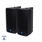 GloboStar® FDB ES106BT 98002 Facilities Speaker - Παθητικό Ηχείο Εγκαταστάσεων Επιτοίχιο με Μετασχηματιστή 100V & 16Ω - 80W RMS (320W Peak) - 1 x 6 Inches LF & 1 x 1 Inches HF - Αδιάβροχο IP65 - Μαύρο - Μ18.2 x Π22.4 x Υ36.2cm - Ζεύγος