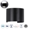 GloboStar® AXIS-R 60643 Φωτιστικό Τοίχου - Απλίκα Αρχιτεκτονικού Φωτισμού Εσωτερικού/Εξωτερικού Χώρου Up & Down LED 10W 1250lm 10 έως 60° AC 220-240V Αδιάβροχο IP65 Μ10 x Π10 x Υ10cm - Ψυχρό Λευκό 6000K - Μαύρο - Bridgelux Chip - 3 Years Warranty