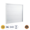 GloboStar® 60217 LED Panel Transparent 60x60cm 44W 3960lm 120° CRI≥80Ra AC 220-240V IP20 Μ60 x Π60 x Υ2.5cm - Θερμό Λευκό 2700K - 2 Χρόνια Εγγύηση