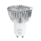 GloboStar® 76040 Σποτ LED GU10 MR16 3W 300lm 45° AC 220-240V IP20 Φ5 x Υ5.5cm Ψυχρό Λευκό 6000K Dimmable - 3 Χρόνια Εγγύηση