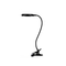 InLight Φωτιστικό LED 7W 3CCT (by switch) με κλίπ σε μαύρο χρώμα D:38cm (3044-BL)
