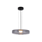 Inlight Κρεμαστό φωτιστικό από φιμέ γυαλί 12W 1644LM 3000K D:45x11cm (4069-Smoky)