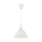 InLight Κρεμαστό φωτιστικό από λευκό γυαλί 1XE14 D:18cm (4409-Γ-Λευκό)
