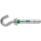 Βύσμα μεταλλικό με γάντζο 25τεμ. Μ12x80mm Φ16 / ACGA16C