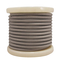 El330010 | Textile Cable 2x0.75mm²- Ρολλό 10mt - Ανοιχτό Γκρί