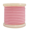EL330033 | Textile Cable 2x0.75mm²- ρολό 10mt – Λευκό & Ροζ