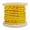 EL338002 | Textile Cable Τwist 2x0.75mm²- ρολλό 10mt – ΚΙΤΡΙΝΟ