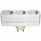 ELP35301 | ΑΝΤΑΠΤOΡΑΣ ΤΥΠΟΥ — SCHUKO → 3Θ SCHUKO max:3680W IP20 ΛΕΥΚΟ