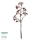 GloboStar® Artificial Garden RED HOLLY BERRIES FRUIT BRANCH 21427 Τεχνητό Διακοσμητικό Κλαδί Κόκκινο Γκί Y86cm