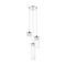 ZUMA LINE PENDANT GEM P0389-03D-F4AC 3XG9 CHROME