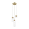 ZUMA LINE PENDANT GEM P0389-03D-0FD2 3XG9 D31 BRON