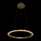 CORONA LED PENDANT 34W 3000K 660MM, GOLD