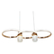 ELZA LED PENDANT 40W CCT, GOLD
