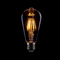 LED Vintage Bulb ST64 8W E27 Dimmable Θερμό Λευκό (2800-3200K) Smoked Glass