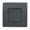 EL BASIC TG115 1 BUTTON CROSS WAY SWITCH GRAPHITE-