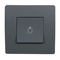 EL BASIC TG112A PUSH BUTTON SWITCH GRAPHITE-OLD