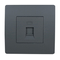 EL BASIC TZ106 TELEPHONE SOCKET GRAPHITE-OLD