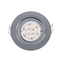 LED ΣΠΟΤ ΜΕΤΑΛΛΙΚΟ ΣΤΡΟΓΓΥΛΟ HIGH POWER 6W 4000-4300K ΧΡΩΜΙΟ