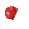 EC690 FLUSH MOUNT. SOCKET 16A IP67 3P+N+E 346-415V