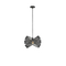 ΦΩΤΙΣΤΙΚΟ ΚΡΕΜΑΣΤΟ ΜΕΤΑΛΛΟ 1XE27  MAX 40W 350X350X1270mm ΜΑΥΡΟ ARTE ILLUMINA OGGI