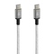 ΚΑΛΩΔΙΟ ΦΟΡΤΙΣΗΣ/ΜΕΤΑΦΟΡΑΣ ΔΕΔΟΜΕΝΩΝ USB TYPE C>USB TYPE C  IRON 2.0 3000mA/60W ΑΣΗΜΙ 100cm LAMPA - 1 ΤΕΜ.