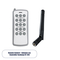 GLOBOSTAR® SEEKWAY-REM 90828 RF Ασύρματο Χειριστήριο & Κεραία για Ψηφιακό Controller Seekway SY-418 DC 12V 1 x 23A Μπαταρία IP20 - Μ5 x Π1.5 x Υ11.5cm - 2 Χρόνια Εγγύηση