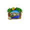 Tουριστικό μαγνητάκι Souvenir – Σετ 12pcs - Resin Magnet - Paralia - 678112