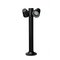 it-Lighting Shasta 2xGU10 Outdoor Pole Light Black D:150x305x600mm (80400814)