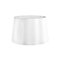 GloboStar® COVER 203-0266 Μοντέρνο Φωτιστικό Καπέλο Λευκό Ύφασμα - Μ38 x Π38 x Υ30cm