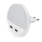 LED ΦΩΤΑΚΙ ΝΥΚΤΟΣ ΜΕ 2xUSB 0.5W 4000K