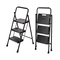 Πτυσσόμενη σκάλα-σκαμπό σιδερένια - 109-3 - 617471