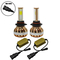 GloboStar® 99706 LED HID KIT HB4 9006 COB LED 45 Watt 4500 Lumen 9-32 Volt DC 6000k