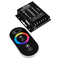 GLOBOSTAR® RGBCONTROLLER 73410 Σετ Dimmer / Controller με RF Ασύρματο Χειριστήριο με 3 x 8A 192W Κανάλια DC 12-24V 24A 576W Max IP20 - RF2.4Ghz SYNC - Μ9 x Π9 x Υ2.5cm - 2 Χρόνια Εγγύηση