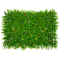 GLOBOSTAR® BUXUS 78408 Τεχνητό Πάνελ Φυλλωσιάς / Κάθετος Κήπος Καυκάσιο Πυξάρι & Πολύχρωμα Λουλούδια - Πράσινο - Μ60 x Π8 x Υ40cm