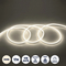 GLOBOSTAR® NEOVALE 70561 Ταινία Neon Flex LED 12W/m 960lm/m 120° DC 24V Αδιάβροχο IP65 120 x SMD2835 Chip/m Φυσικό Λευκό 4500K Dimmable - Μ100 x Π0.8 x Υ1.6cm - 3 Χρόνια Εγγύηση