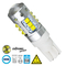 GloboStar® T10 W5W 81120 Λάμπα Αυτοκίνητου  3rd Generation Can-Bus Extreme Series LED 16 CREE XBD 15W 2115lm 360° DC 12V IP20 Ψυχρό Λευκό 6000K