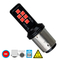 GLOBOSTAR® P21/5W-1157 81249 Λάμπα P21/5W 1157 BAY15D CANbus LED 8W 1200lm 360° DC 12V IP20 Κόκκινο - 12 x Epistar SMD3030 Chip - Μ1.8 x Π1.8 x Υ5cm - 1 Χρόνο Εγγύηση