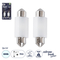 GLOBOSTAR® C5W 81333-B Σωληνωτή Λάμπα C5W 36mm CANbus LED 1.9W/3.8W 285lm/570lm 120° DC 12-24V IP20 Ψυχρό Λευκό 6000K - 2 x Epistar SMD3030 Chip - Μ3.6 x Π1.2 x Υ1cm - Πακέτο Blister 2 Τεμαχίων - 1 Χρόνο Εγγύηση