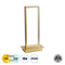 GloboStar® CORNELIE 60462 Επιτραπέζιο Φωτιστικό LED CCT 18W 1980lm 200° AC 220-240V - Εναλλαγή Φωτισμού μέσω Διακόπτη On/Off All In One Ψυχρό 6000k+Φυσικό 4500k+Θερμό 2700k Μ18 x Π10 x Υ36cm - Χρυσό - 3 Χρόνια Εγγύηση