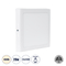 GLOBOSTAR® PANELO 60204 Panel Οροφής LED 20W 1900lm 120° AC 220-240V IP20 Φυσικό Λευκό 4500K - Lumileds SMD Chip & TÜV SÜD Driver - Λευκό Γαλακτερό - Μ22 x Π22 x Υ3cm / Q20 x 20cm - 3 Χρόνια Εγγύηση