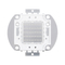 GloboStar® 73771 Υψηλής Ισχύος LED COB BRIDGELUX 50W 2500lm DC 20-24V - Μ5.6 x Π5.2 x Υ0.6cm - Πράσινο - 2 Χρόνια Εγγύηση