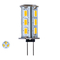 GLOBOSTAR® G4BACK 76134 Λάμπα G4 LED 5W 450lm 320° DC 12-24V IP20 Θερμό Λευκό 2700K Dimmable - Sanan SMD Chip - Back Pin - Μ1.8 x Π1.8 x Υ4.3cm - 2 Χρόνια Εγγύηση